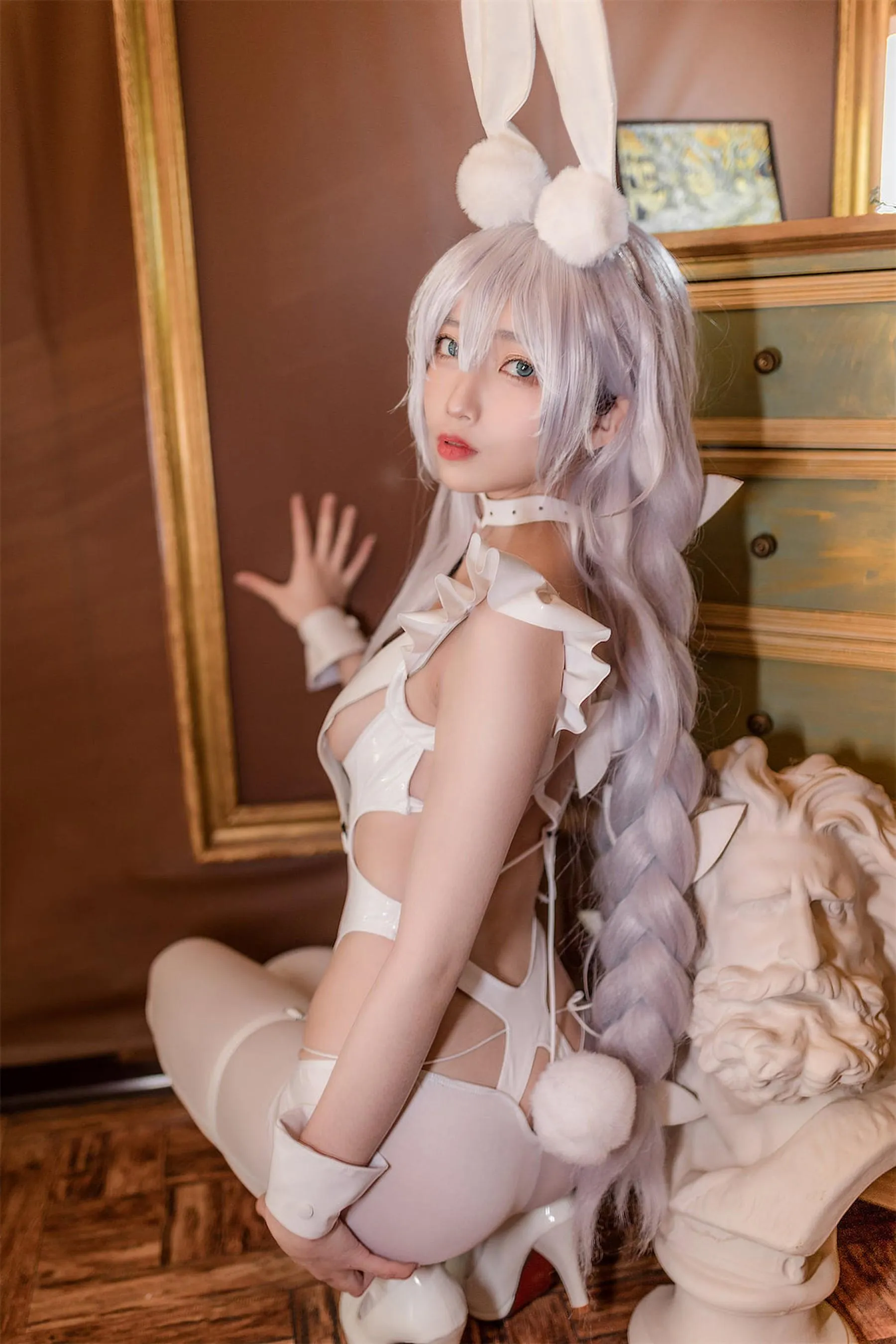 杏仁曲奇 – NO.06 碧蓝航线 恶毒白兔 [41P]插图6